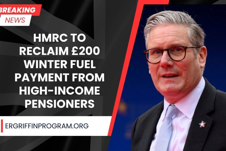 HMRC To Reclaim £200 Winter Fuel Payment From High-Income Pensioners