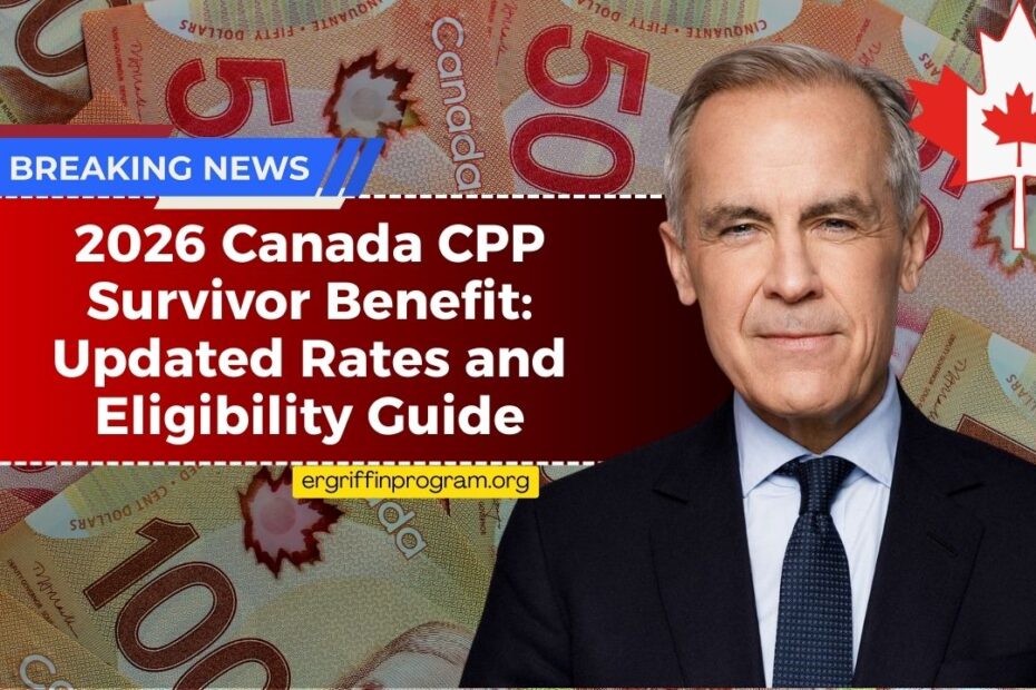 2026 Canada CPP Survivor Benefit: Updated Rates and Eligibility Guide