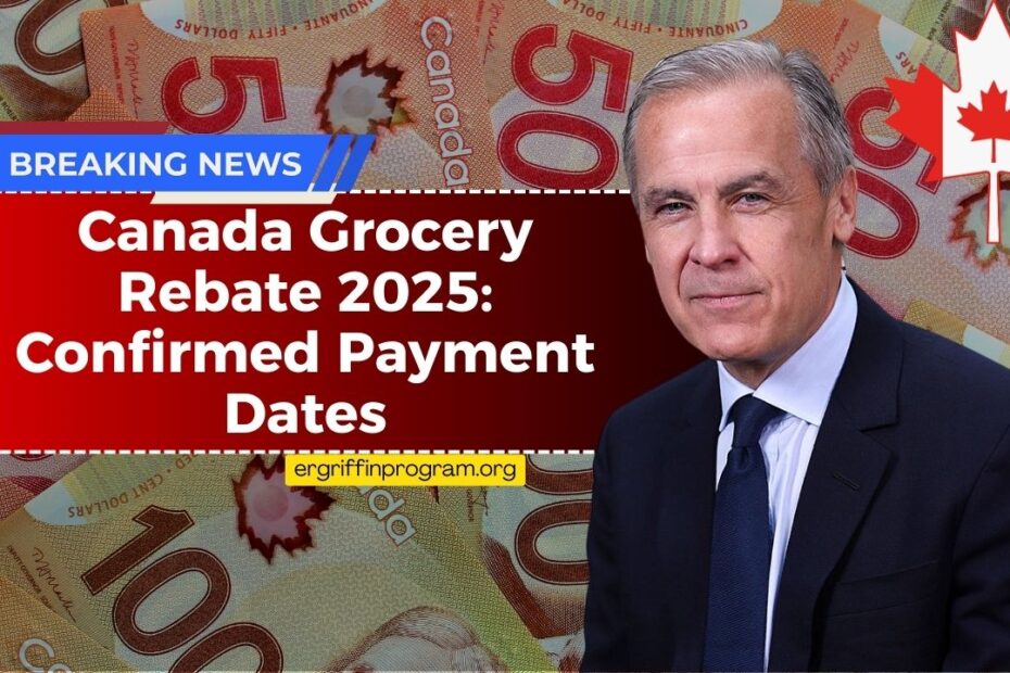 Canada Grocery Rebate 2025: Confirmed Payment Dates and When You’ll Receive Your Payout